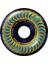 F4 Radioactive Classic Black Blue Swirl 53MM 99DU Kaykay Tekerleği 1