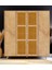 Bali Bohem Jüt 4 Kapaklı Gardırop Jüt Mdf Kapaklı Elbise Dolabı 160CM 1