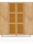 Bali Bohem Jüt 4 Kapaklı Gardırop Jüt Mdf Kapaklı Elbise Dolabı 160CM 4