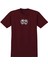 Eyes Logo Burgundy T-Shirt M 1