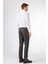 Antrasit Düz Slim Fit Casual Erkek Pantolon 3