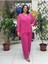 NC89061 Italyan Ipek Takım Pembe 3