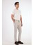 Gri Bağcıklı Slim Fit Jogger Erkek Pantolon 2