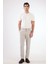 Gri Bağcıklı Slim Fit Jogger Erkek Pantolon 5