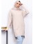 Taş Önü Kısa Arkası Uzun Triko Tunik 1