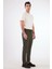 Haki Bağcıklı Slim Fit Jogger Erkek Pantolon 5