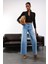 Açık Mavi Wide Leg Jean 2