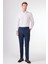 Lacivert Örgü Desen Slim Fit Casual Takım Elbise 2