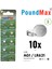 10 Adet AG1(LR621,LR60,364) 1.5V Alkalin Düğme Pil 3