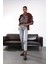 Gri Yüksek Bel Boyfit Jean 4