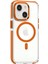 CPT90 iPhone 15 Bella Magsafe Kapak - Turuncu 2