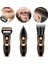 Üç Başlıklı Tıraş Makinesi Erkek Saç Sakal Bakım Seti 2