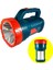 Silver Projektör 15W LED Şarjlı El Feneri ve X2 Tüp 26SMD LED Çift Yönlü 2