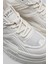 121230033 Tomris Bayan Beyaz Sneaker Ayakkabı 3