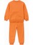 Çocuk Turuncu Eşofman Takımı | Sweatshirt ve Alt Eşofman Takımı 4