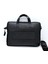 Randy Siyah Unisex Hakiki Deri Evrak&laptop Çantası 6