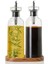 Set Öl ve Sirke Dispensörü Menage Aromapour, Altlık ile Birlikte 3