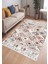 Gri Kilim Desen Dijital Baskı Salon Halısı Kaymaz Tabanlı Yıkanabilir Halı Yolluk 1