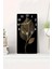 Dekoratif Mdf Dikdörtgen Duvar Saati – 30X60 cm Modern Tasarım Uv Baskılı – USD121 1