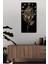Dekoratif Mdf Dikdörtgen Duvar Saati – 30X60 cm Modern Tasarım Uv Baskılı – USD121 2