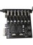 Pci-E Express 7 Port USB 3.0 Hub Çoklayıcı Çoğaltıcı Çevirici 3