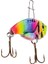 Vibrasyon Yem - Lrf/spin Jig - Fishack Vibrax - 15G 55MM - Rainbow Fury - Uv Boyalı 3