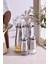 Inox 4'lü Standlı Yağlık-Sirkelik Takımı 1
