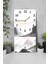 Mdf Dikdörtgen Duvar Saati 30X60 cm – Uv Baskı Modern Tasarım – USD115 6