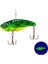 Vibrasyon Yem - Lrf/spin Jig - Fishack Vibrax - 15G 55MM - Tiger Strike - Uv Boyalı 1