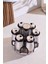 Inox 6'lı Dönerli Baharatlık Takımı 4