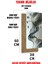 Modern ve Şık Tasarımlı Mdf Dikdörtgen Duvar SAATI–30X60 Cm, Sessiz Mekanizmalı, Uv Baskılı – USD117 4