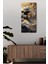 Mdf Dikdörtgen Dalga Desenli Duvar Saati – 30X60 cm Uv Baskı – USD112 2