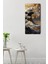 Mdf Dikdörtgen Dalga Desenli Duvar Saati – 30X60 cm Uv Baskı – USD112 7