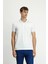 Polo Yaka Slim Fit Dar Kesim Nakışlı Süprem Pamuklu Tişört 8