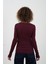 Mürdüm Uzun Kol Damla Yaka Bluz 5