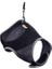 Cattie Havalı Dokuma Kedi Göğüs ve Gezdirme Takımı Large Siyah 1.5X30-40 cm 5