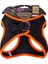 Doggie Havalı Dokuma Neon Küçük Irk Köpek Göğüs Tasması Large Turuncu 42-48 cm 3