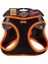 Doggie Havalı Dokuma Neon Küçük Irk Köpek Göğüs Tasması Medium Turuncu 38-44 cm 5