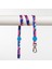 Lindo Dogs Pink Dream Köpek Gezdirme Kayışı Mavi/pembe Large 2