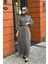 Nurcan Çetin Elbise 25153 Antrasit 1