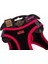 Doggie Havalı Dokuma Neon Küçük Irk Köpek Göğüs Tasması Small Pembe 32-38 cm 3