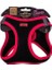 Doggie Havalı Dokuma Neon Küçük Irk Köpek Göğüs Tasması Small Pembe 32-38 cm 5
