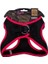 Doggie Havalı Dokuma Neon Küçük Irk Köpek Göğüs Tasması Large Pembe 42-48 cm 2