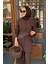 Pantolonlu Takım 10002521111025 Kahve 3
