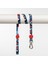 Lindo Dogs Red Line Köpek Gezdirme Kayışı Kırmızı/mavi Medium 3