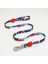 Lindo Dogs Red Line Köpek Gezdirme Kayışı Kırmızı/mavi Medium 5