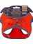 Doggie Havalı Dokuma Reflektör Küçük Irk Köpek Göğüs Tasması Xsmall Turuncu 30-34 cm 2