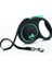 Flexi Black Design Şerit Otomatik Köpek Gezdirme Tasması Mavi Medium 5 mt 2