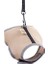 Cattie Havalı Dokuma Kedi Göğüs ve Gezdirme Takımı Small Bej 1X20-30 cm 2