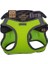 Doggie Havalı Dokuma Reflektör Küçük Irk Köpek Göğüs Tasması Xsmall Sarı 30-34 cm 1
